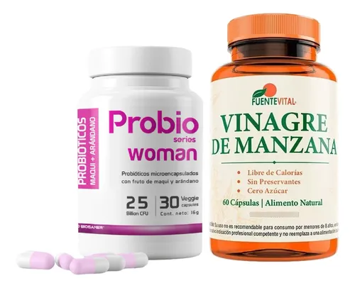 Probioticos vinagre de manzana