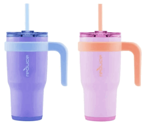 Termo reduce celeste, morado