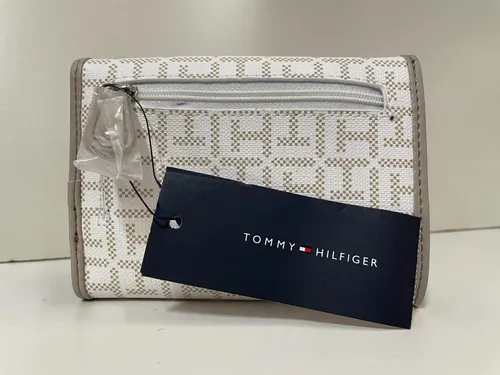 cartera tommy blanca